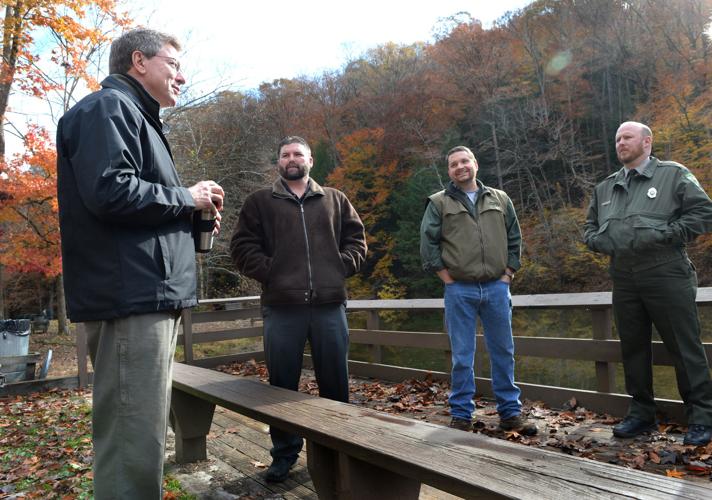 Kanawha State Forest Dam