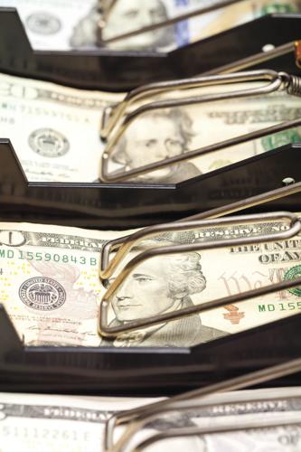 Money Cash Register Tray