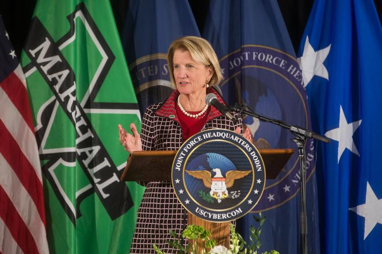 Capito speaks at groundbreaking