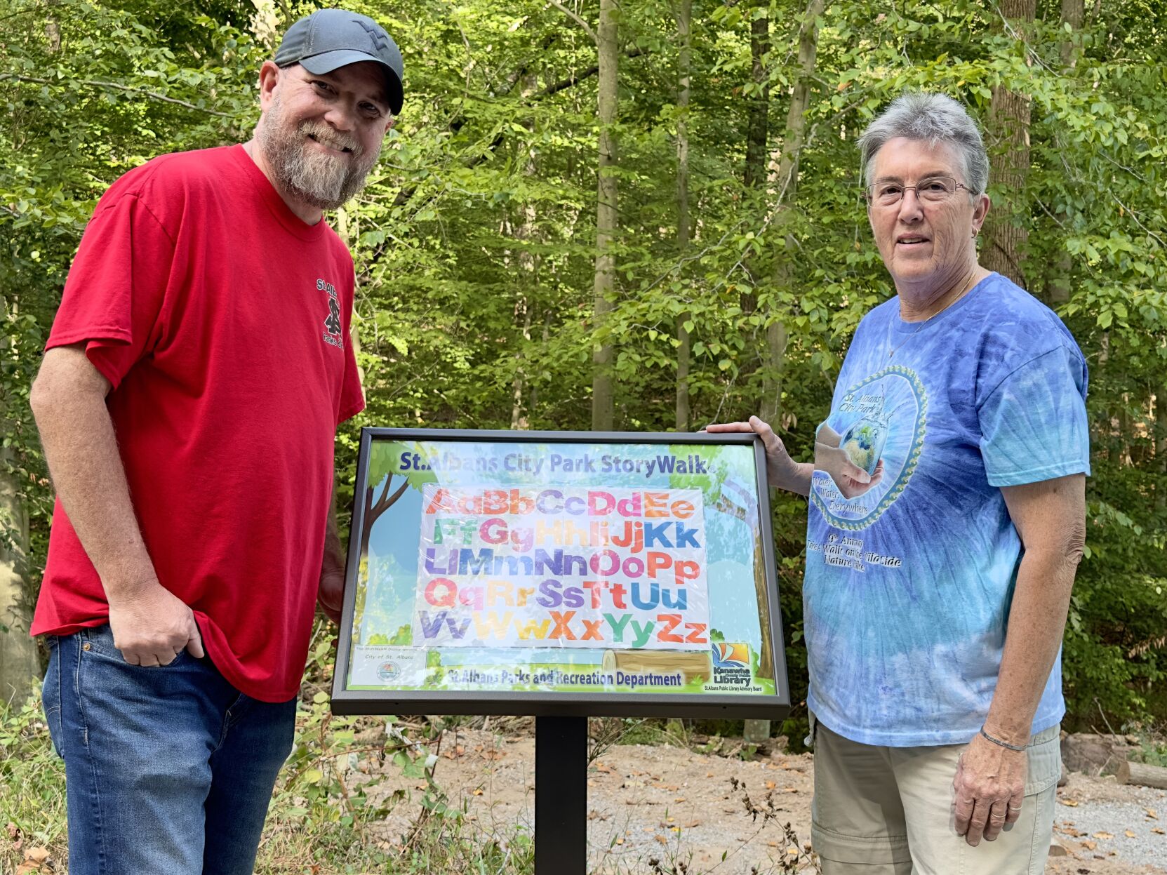 Keener and Tweedy StoryWalk