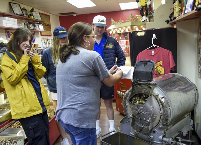 Nutmobile visits Charleston Peanut Shoppe