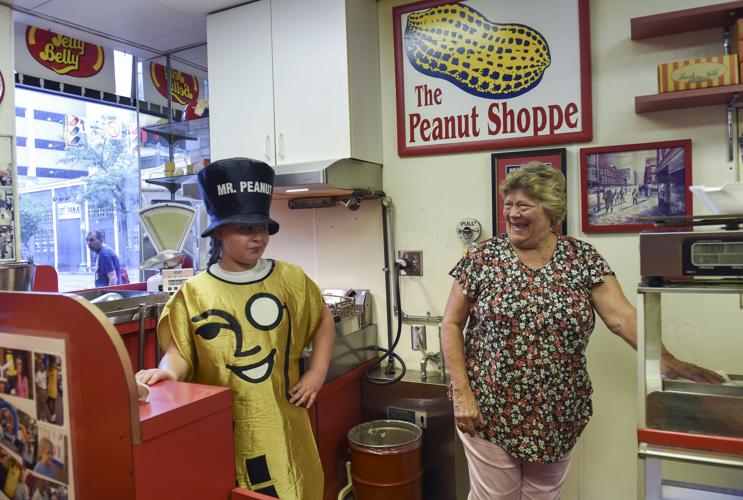 Nutmobile visits Charleston Peanut Shoppe