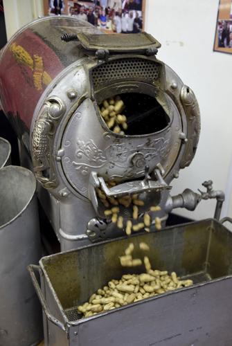 Nutmobile visits Charleston Peanut Shoppe