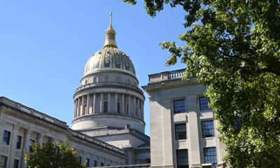 West Virginia State Capitol dome -- exterior