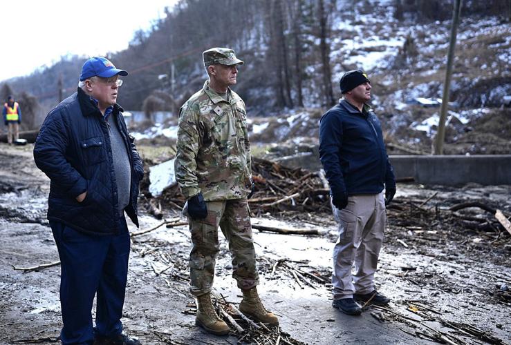 Morrisey, Seward tour flooding in Welch