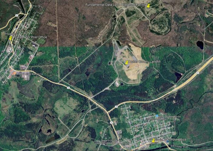 Proposed Fundamental Data site in Tucker County