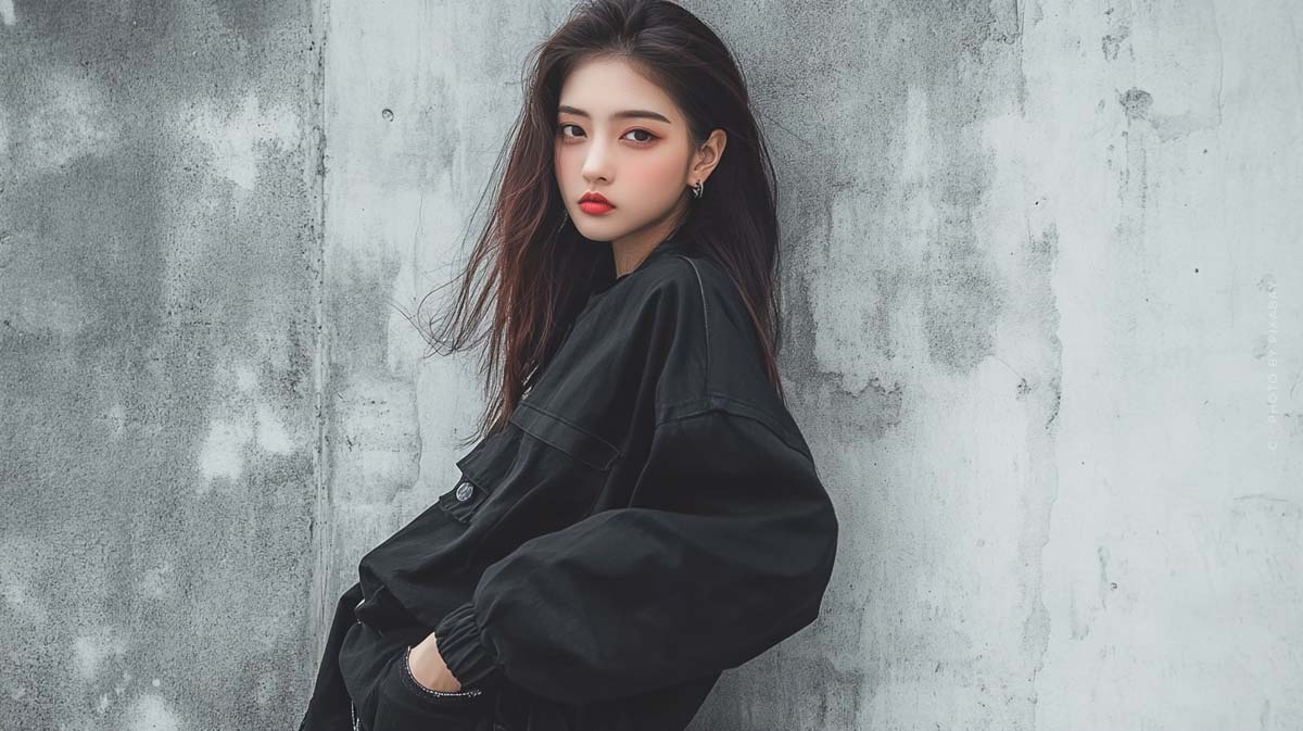 cb-model-agency-studio-shooting-wall-female-black-street-wear