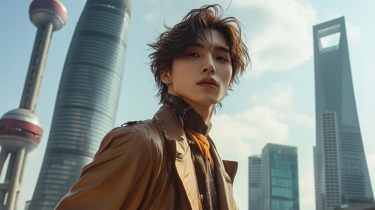 laloco-model-management-asian-male-model-shanghai-casual-look-earrings-